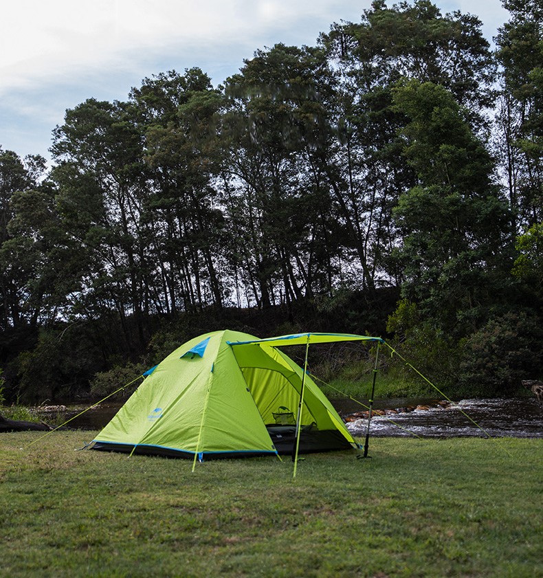 Naturehike stan P3 pre 2-3 osoby váha 2400g- svetlo zelený